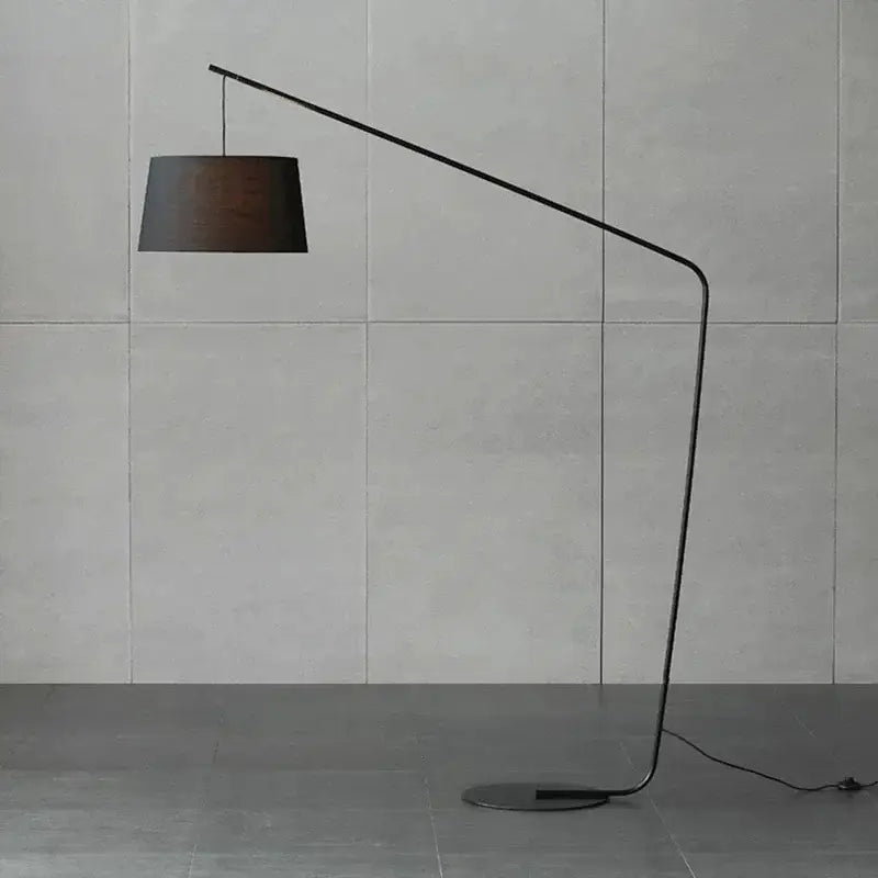 Modern black led floor lamp living room decor