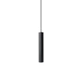 Modern black led pendant light living room double anti glare spot