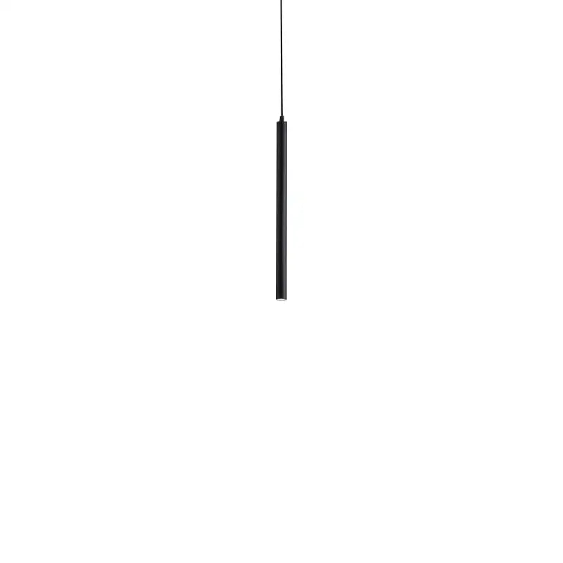 Minimalist black led pendant lights for dining room kitchen