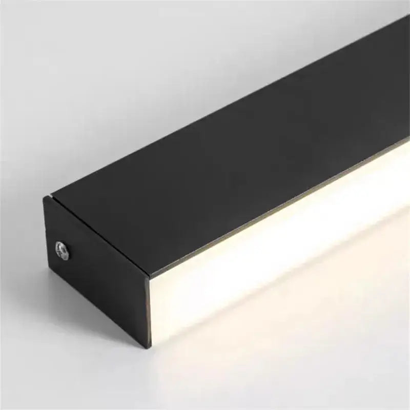Minimalist black linear led ceiling light – living room 2 pack