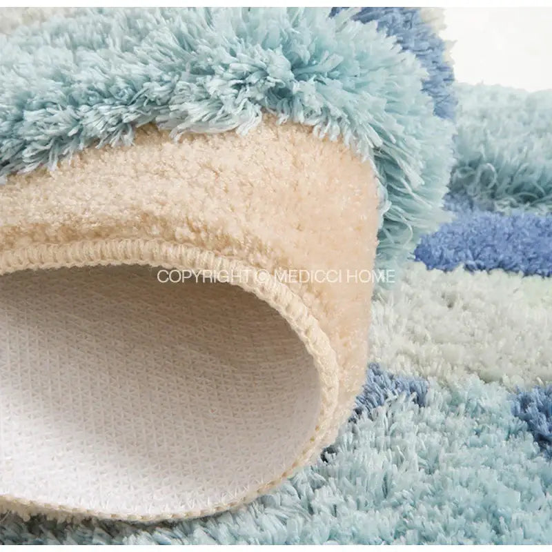 DecorBites™ Boho Chic Mossy Rug: Ultra Soft Hand Tufted Area Carpet for Nordic Bedroom