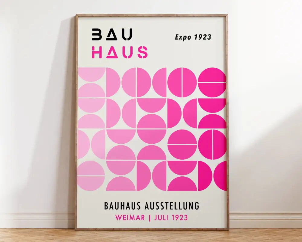 Mid century bauhaus black & beige floral wall art – living room