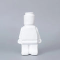 Green glitter ceramic robot vase living room nordic style decor
