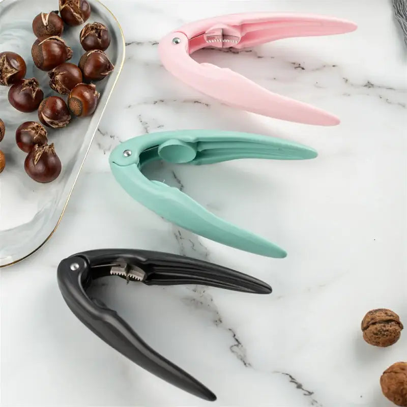 Pink decorbites chestnut cracker kitchen nut opener tool