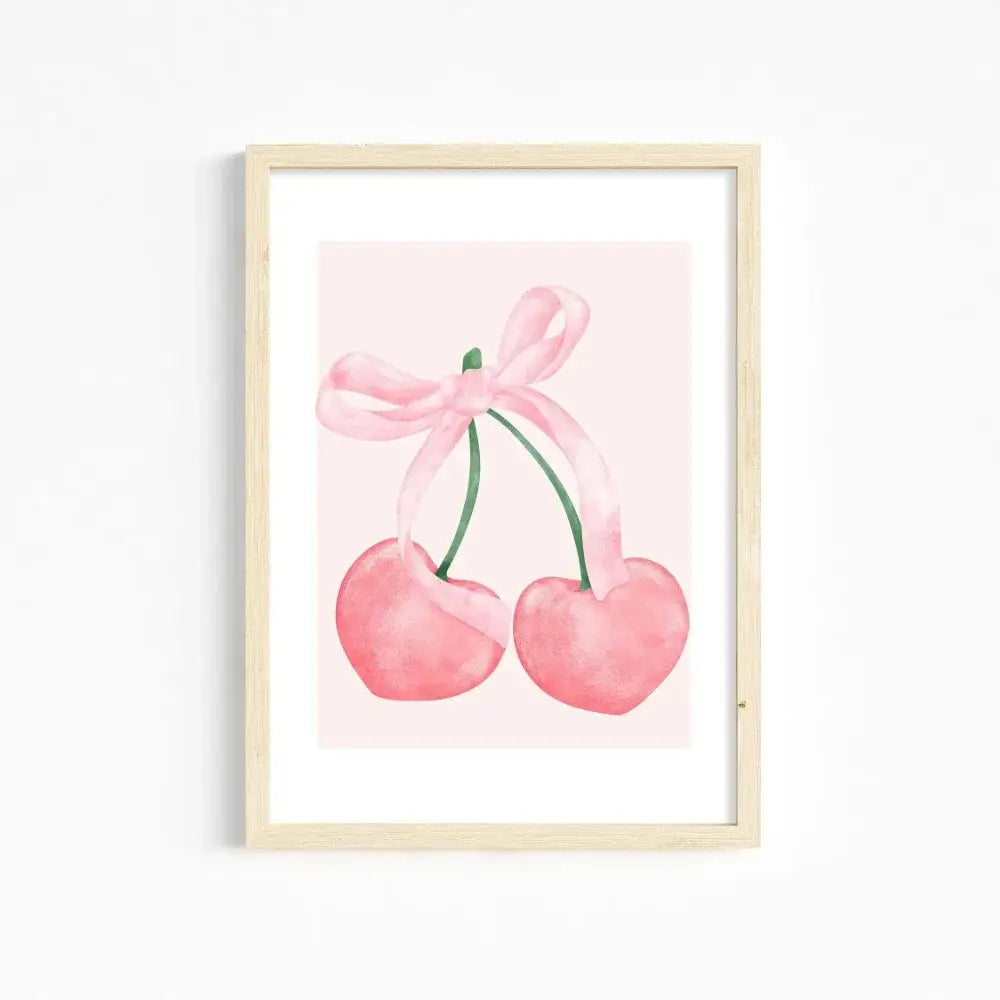 Chic pink watercolor wall art set girls bedroom decor