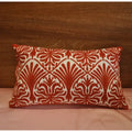 Luxury red & gold satin cotton wedding duvet set for bedroom
