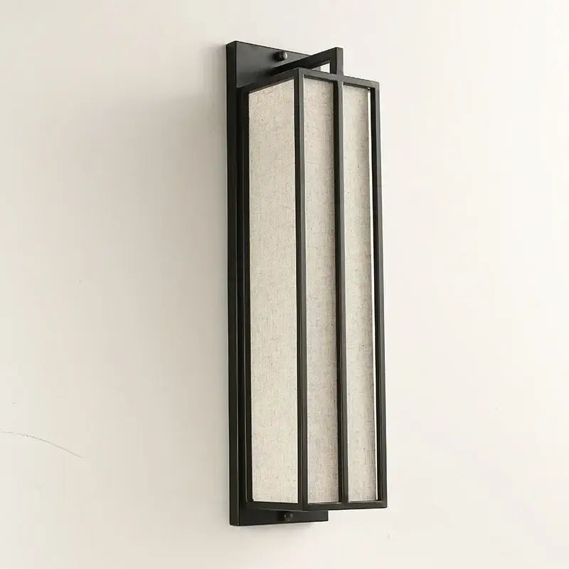 Decorbites chinese style iron wall lamp bedroom gold glass sconce
