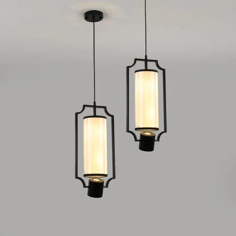 Decorbites chinoiserie retro 4 light black chandelier dining room