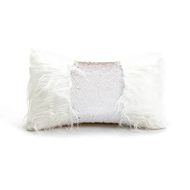 Hand knitted red & white christmas candy cushions living room decor