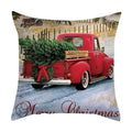 Vintage festive christmas cushion cover set living room decor