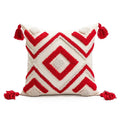 Christmas day embroidered pillowcase living room festive throw pillow