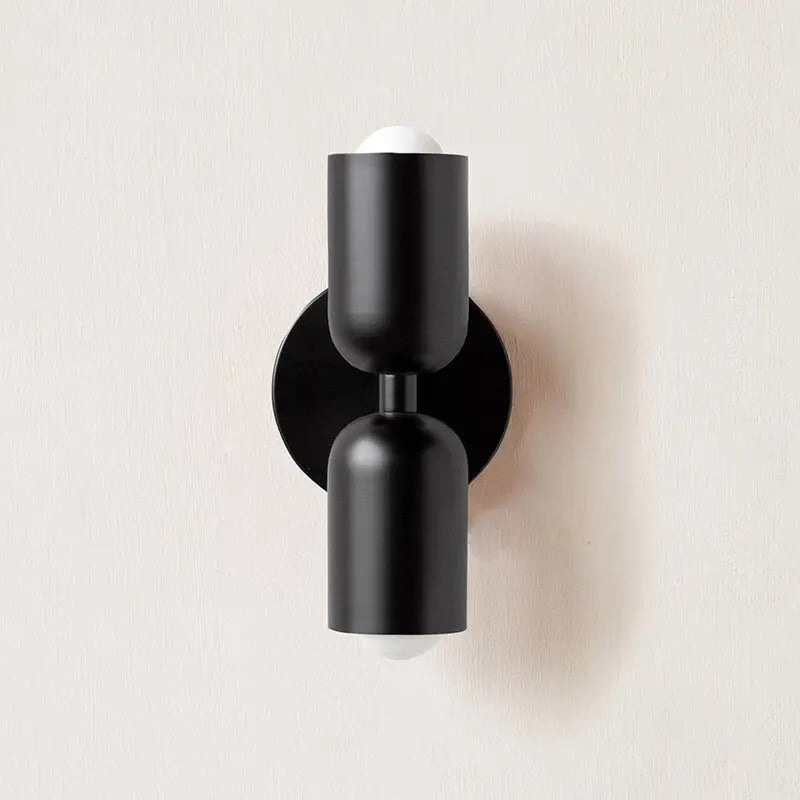 Modern olive & cream wall sconce bedroom light