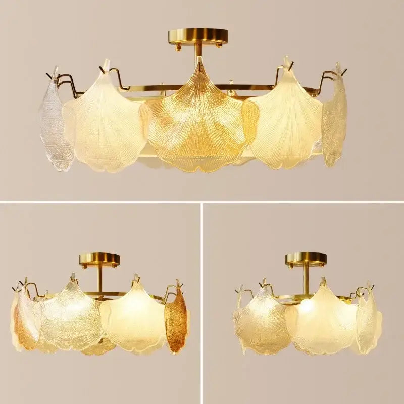 DecorBites™ Contemporary LED Chandelier for Home Decor in Modern French Design