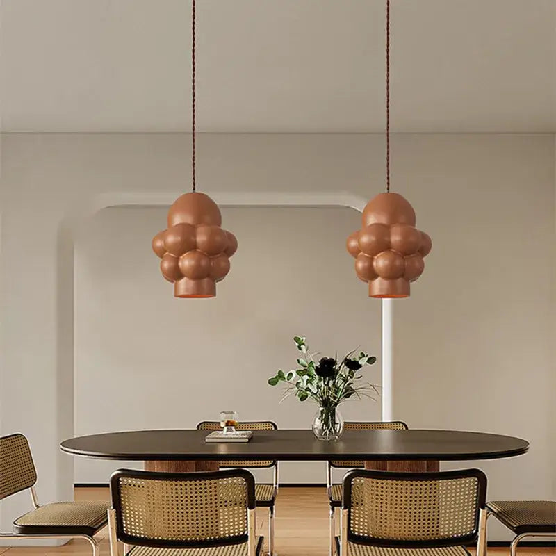 Decorbites creamy wind led cloud pendant light for dining room