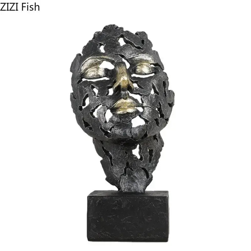 DecorBites™ Creative Thinker Modern Sculpture Decor Ornament for Desk and Room Aesthetics