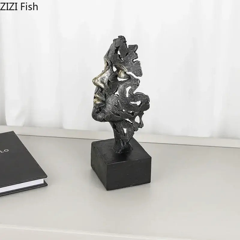 DecorBites™ Creative Thinker Modern Sculpture Decor Ornament for Desk and Room Aesthetics