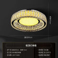 Modern luxury chrome crystal ceiling light for living room