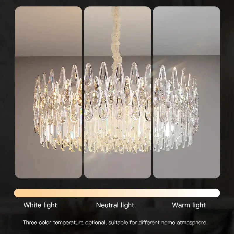 Post-modern luxury decorbites crystal chandelier for staircase