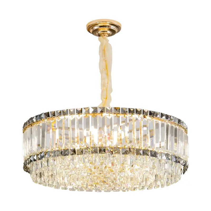 Modern gold decorbites crystal chandelier for living room