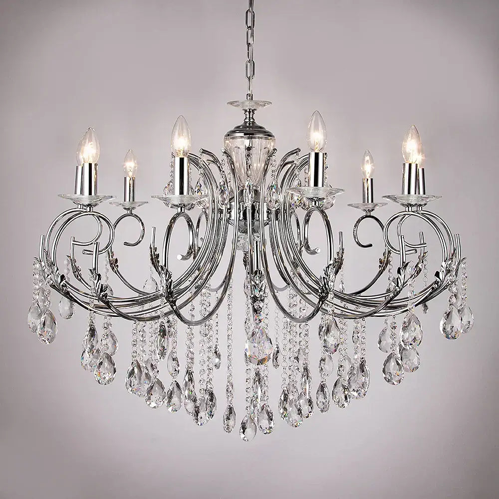 Luxury gold decorbites crystal chandelier for dining room lighting