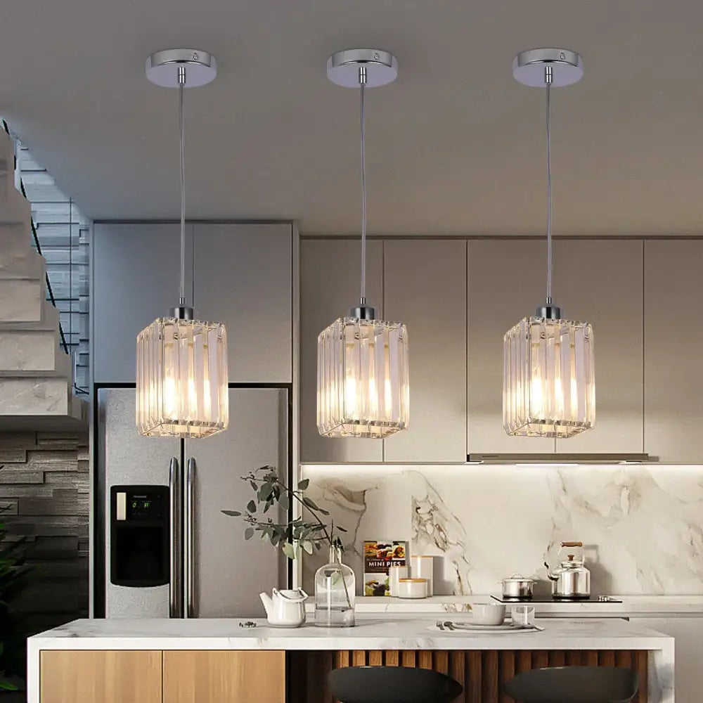 Modern gold decorbites crystal chandelier dining room pendant light