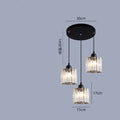 Modern gold decorbites crystal chandelier dining room pendant light