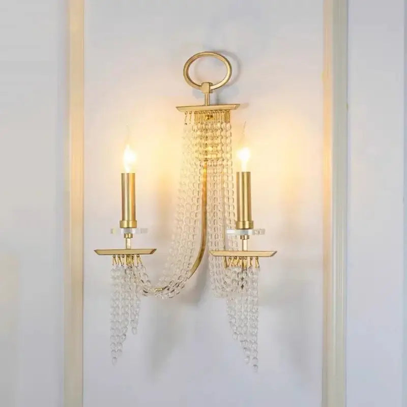 Luxury gold decorbites crystal chandelier for dining room