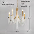 Luxury gold decorbites crystal chandelier for dining room