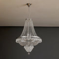 Luxury silver decorbites crystal chandelier for living room staircase