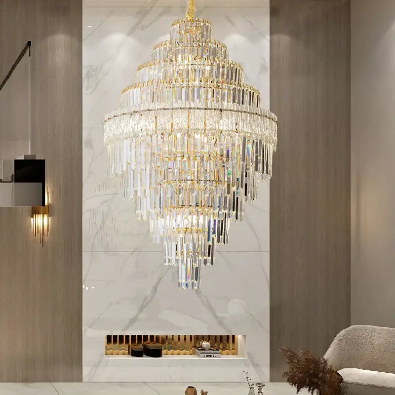 Modern gold decorbites crystal chandelier for living room lighting
