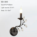 Modern black decorbites crystal chandelier living room pendant light