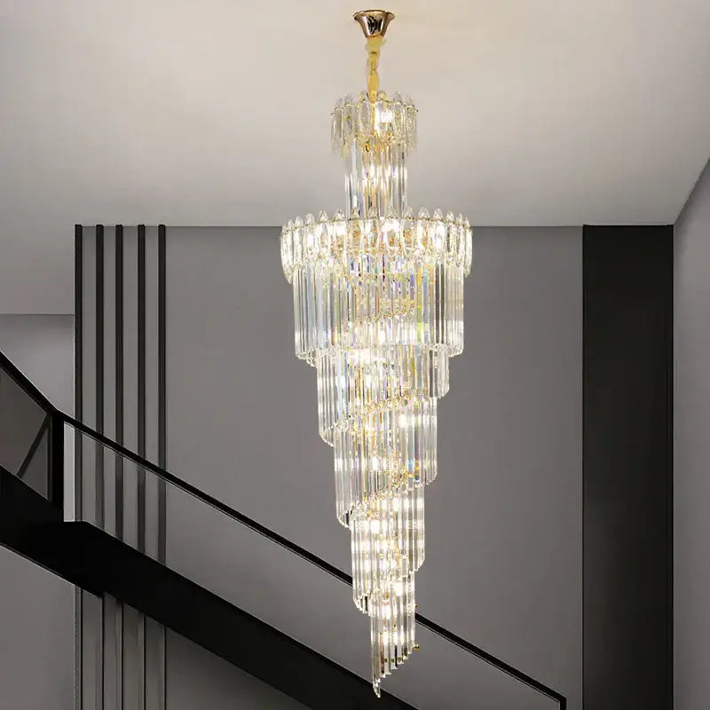 Modern gold luxury decorbites crystal chandelier for villa hall