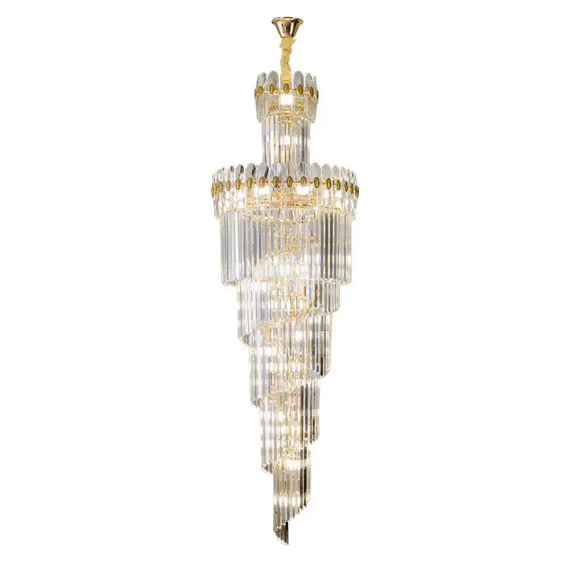 Modern gold luxury decorbites crystal chandelier for villa hall