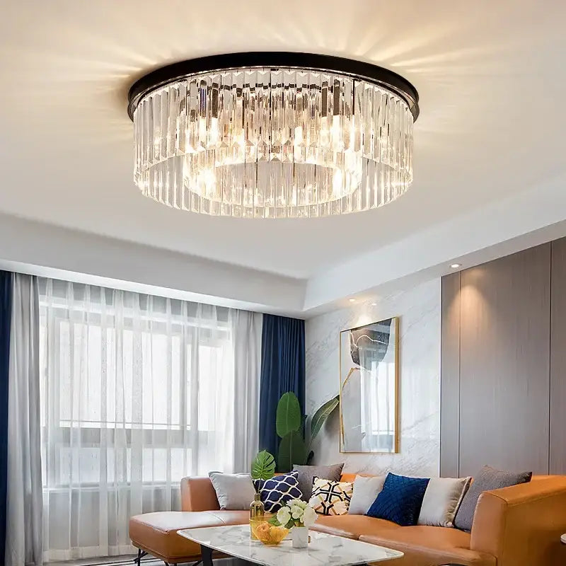 Modern gold decorbites crystal chandelier for dining room
