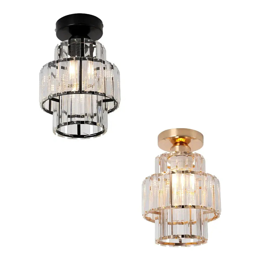 Modern gold decorbites crystal chandelier living room pendant light