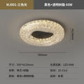 Modern gold textured crystal chandelier living room led ceiling light