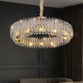 Modern chrome decorbites crystal chandelier for living room