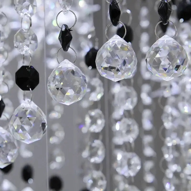 Modern spiral decorbites crystal chandelier for living room staircase