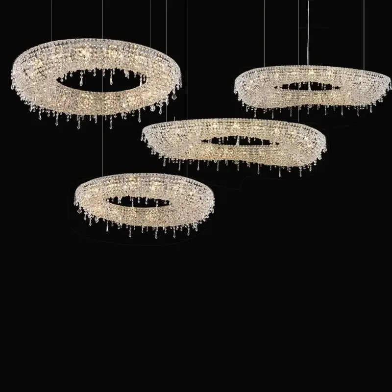 Modern luxury decorbites crystal chandelier dining room pendant light