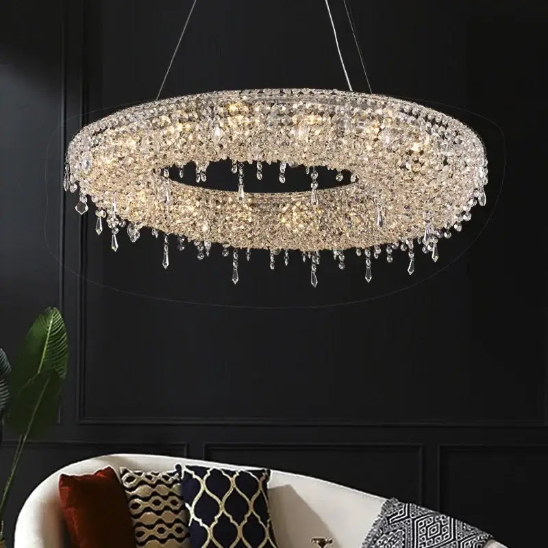 Modern luxury decorbites crystal chandelier dining room pendant light