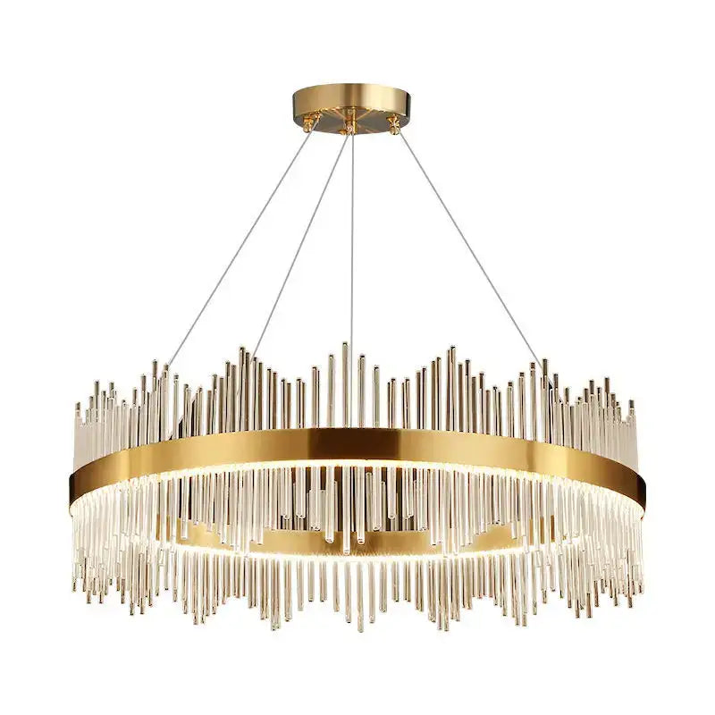 Modern gold decorbites crystal chandelier dining room pendant light