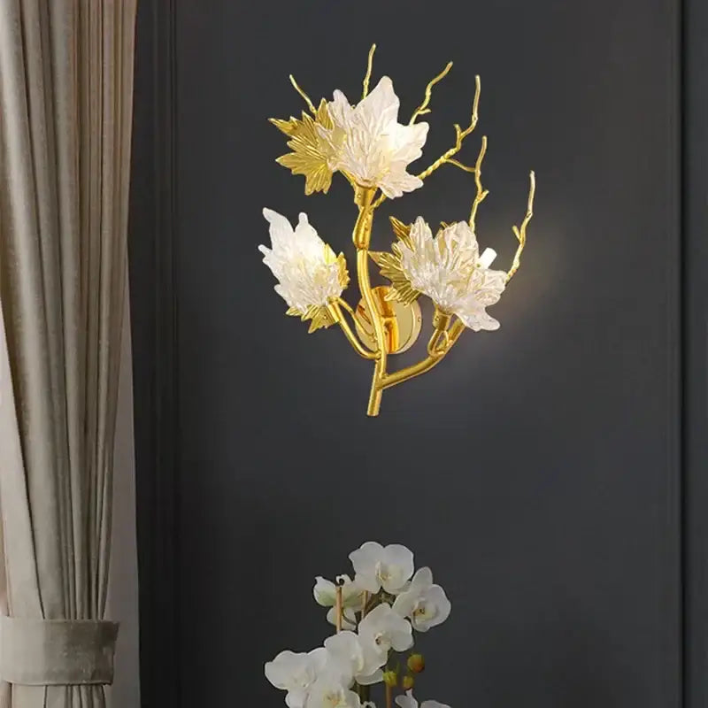 Rustic french country decorbites crystal chandelier dining room leaf design