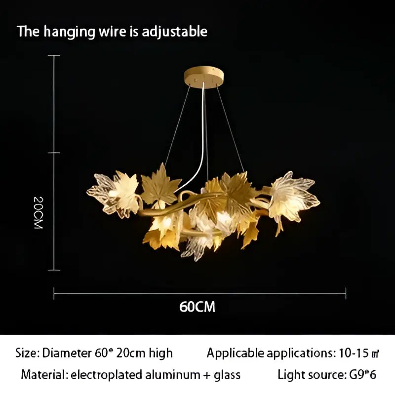 Rustic french country decorbites crystal chandelier dining room leaf design