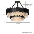 Classic gold decorbites crystal chandelier for dining room luxury light