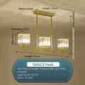 Modern bronze decorbites crystal chandelier living room lighting