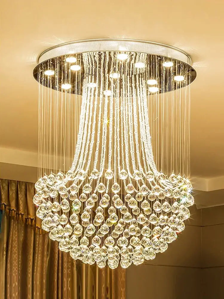 Modern luxury gold crystal light modern chandelier dining room