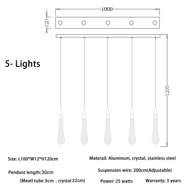 Modern gold crystal luxury ceiling chandelier staircase pendant light