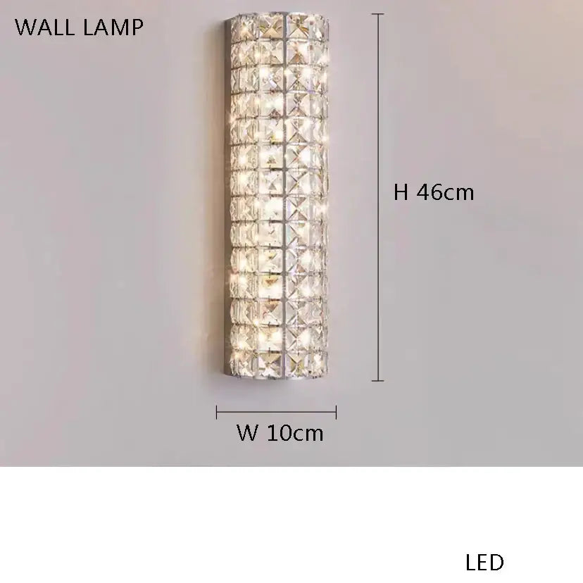 Luxury gold crystal ceiling fan living room light with remote
