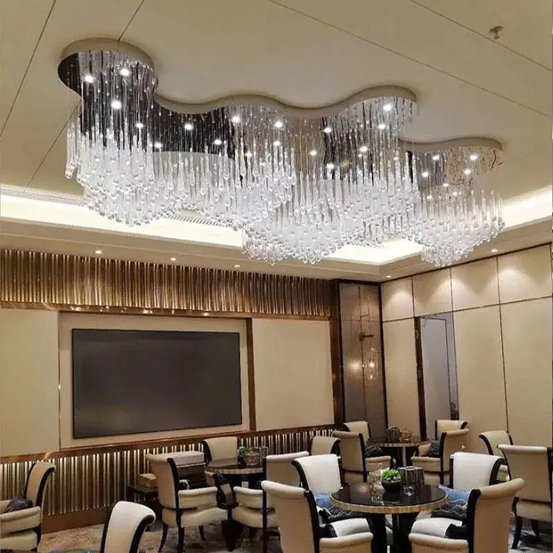 Decorbites crystal luxury chandelier for dining room and hotel lobby