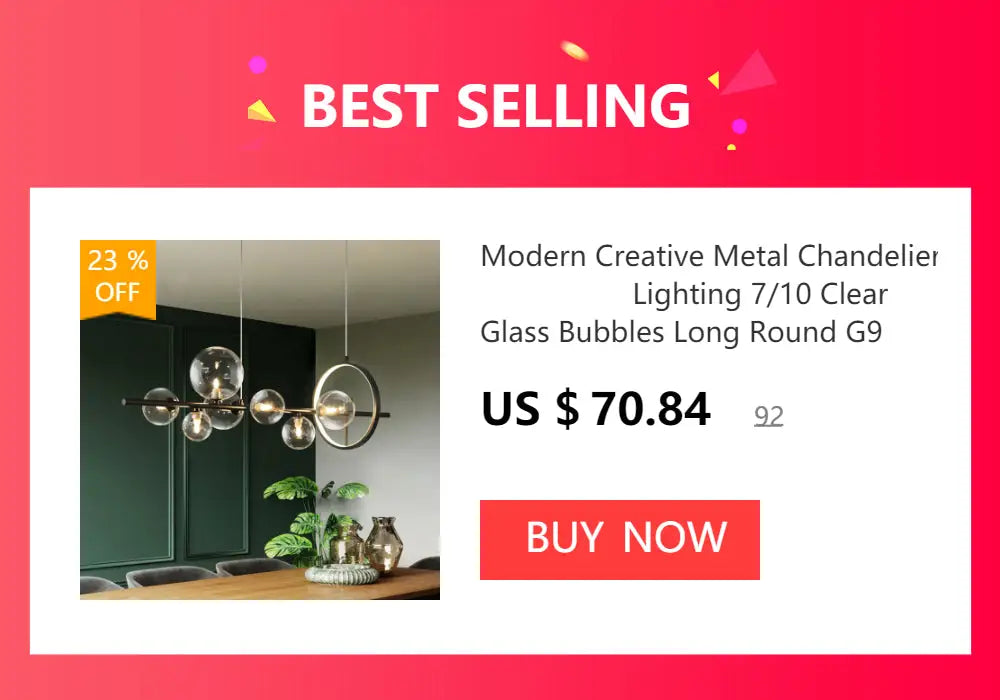 Elegant gold crystal chandelier for living room aluminum pendant